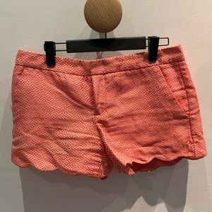 Club Monaco - pink geometric pattern shorts size 4